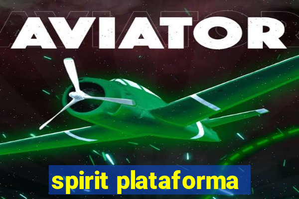 spirit plataforma